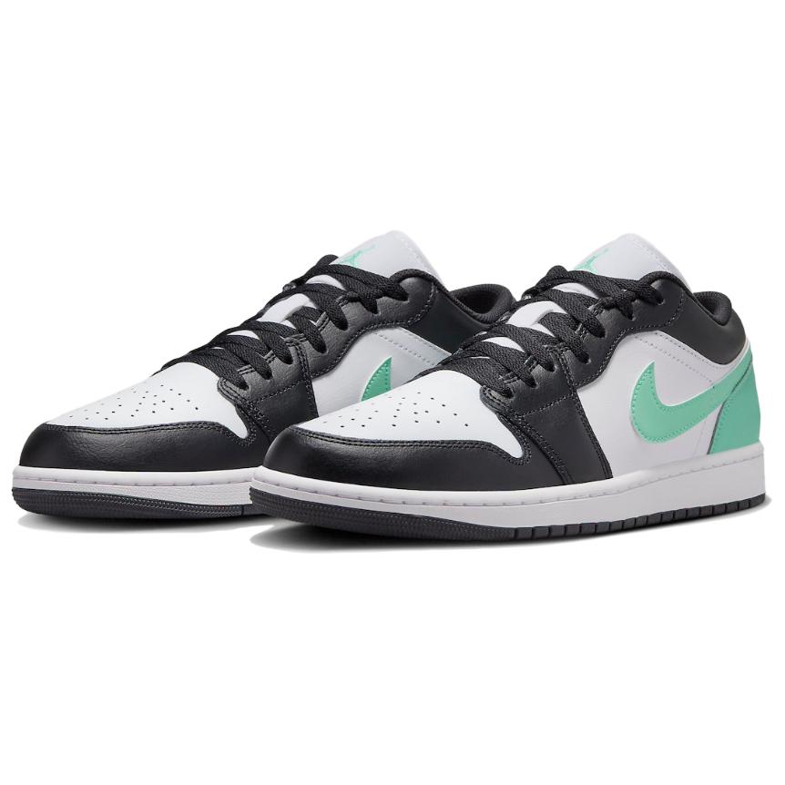 New JORDAN 1 Low Green Glow 553558-131