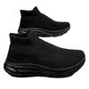 Scarpe casual tipo calzino da donna 2025 senza lacci, con rialzo e suola spessa
