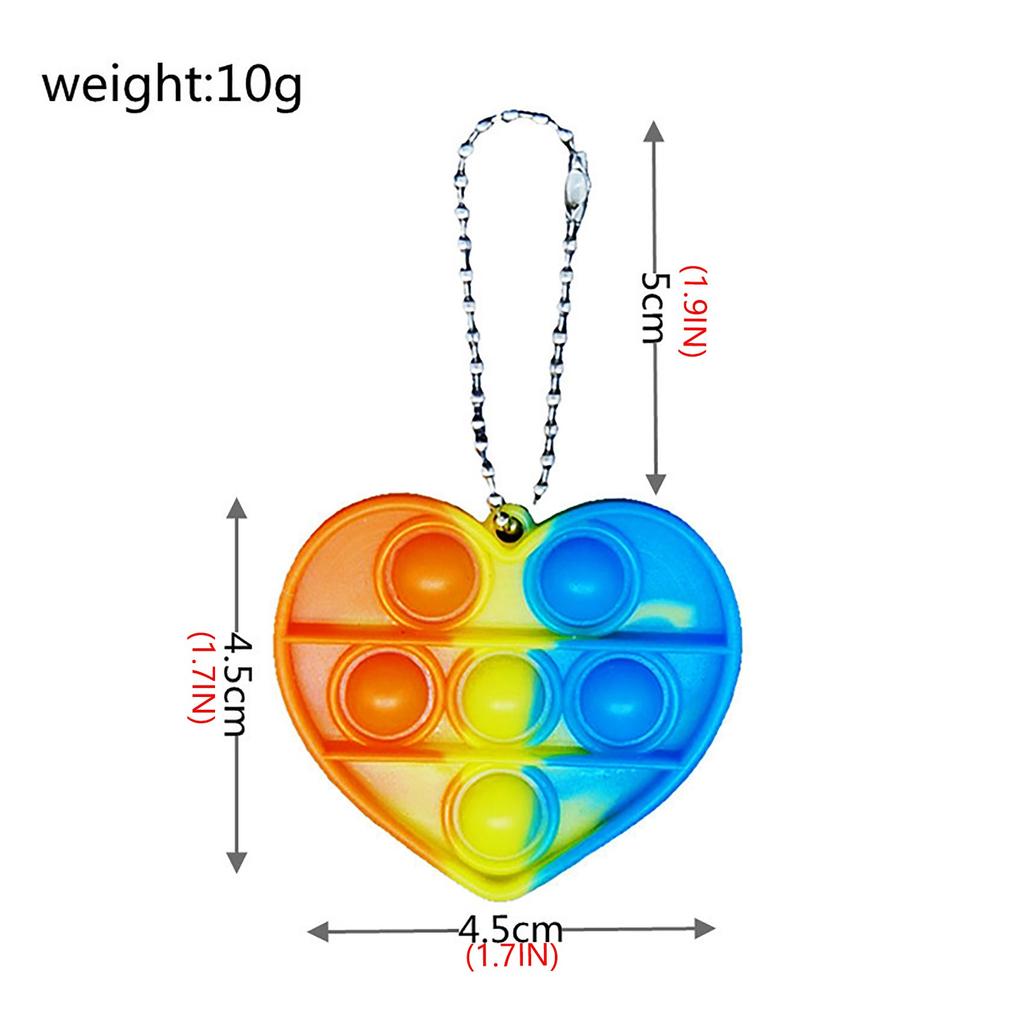 (Joy choose)Mini Stress Relief Office Toy Autistic Children Adult Holiday Toy Key Ring