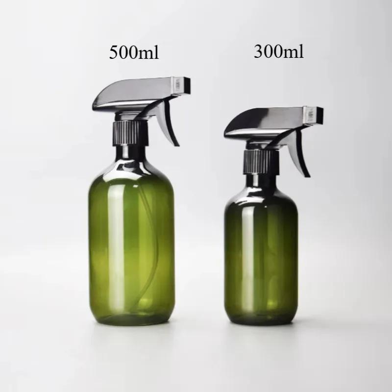 300500ML Plastic Spray Bottle Large Capacity High Pressure Moisturizer Empty Container for Water Can Hair Stylist Hairdressing