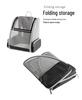 Sac à dos portable à double bandoulière pour chat - Sac de voyage pliable, tendance et de grande capacité pour animaux de compagnie
