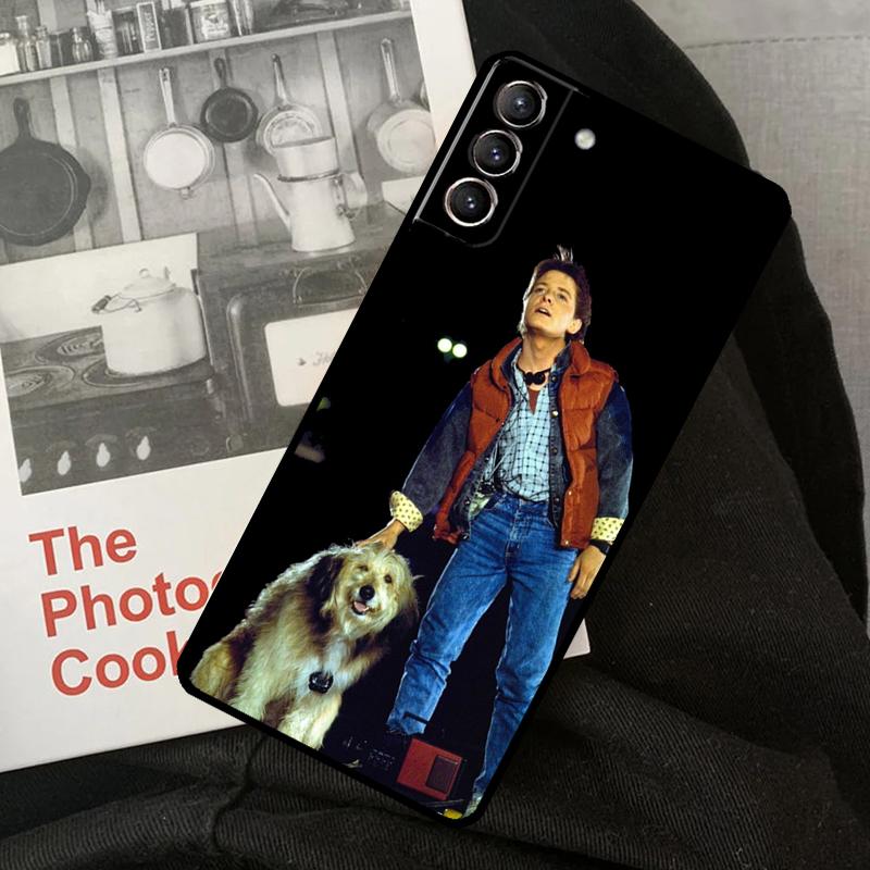 Back To the Future Movie Phone Case For Samsung Galaxy S24 Ultra S22 S23 S20 S21 S24 FE S9 S10 Plus Note 10 20 Ultra