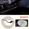 5M Car Interior Led Decorative Lamp EL Wiring Neon Strip Cold Light Wire For Auto DIY Flexible Ambient Light USB Atmosphere Lamp
