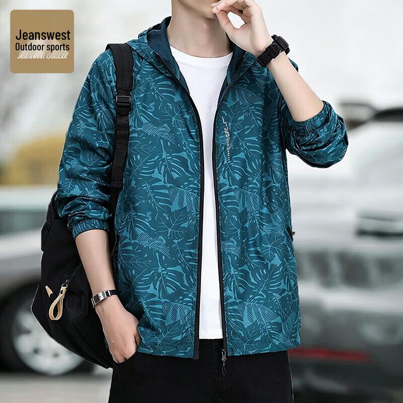 

Men s Outdoor Sun Protection Hooded Jacket L