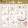 230 pezzi 8 Fogli Tema Matrimonio Scrapbooking Fai da te Adesivi Decorazioni Trasparenti Per Libro degli Ospiti Diario Personale Adesivi per Arti e Mestieri