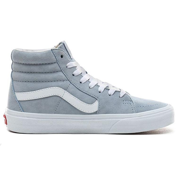 New Vans Pig Suede SK8 HI Skate High Sneakers Shoes Light Blue VN0A4BV6V4Z
