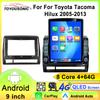 Carplay Android 13 Auto Stereo For Toyota Tacoma 2 N200 Hilux 2005-2013 Car Radio 4G WIFI Navigation GPS Multimedia Video Player