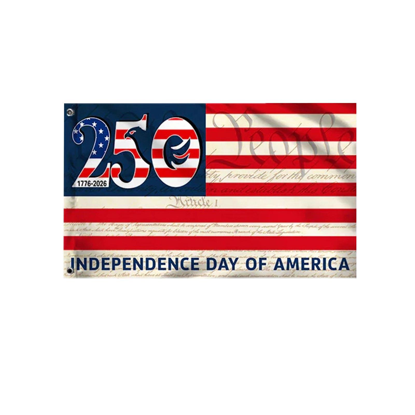 

U.S. 0th Anniversary Commemorative Flag (60*0, Reversible)