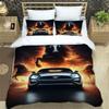 3D M-Mustang logo samochodu Pościel wykwintny zestaw pościeli poszewka na kołdrę zestaw kołdry pościel luksusowy prezent urodzinowy