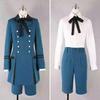 Black Butler Anime Ciel Phantomhive Cosplay Costumes Unisex Fullset Outfits Set