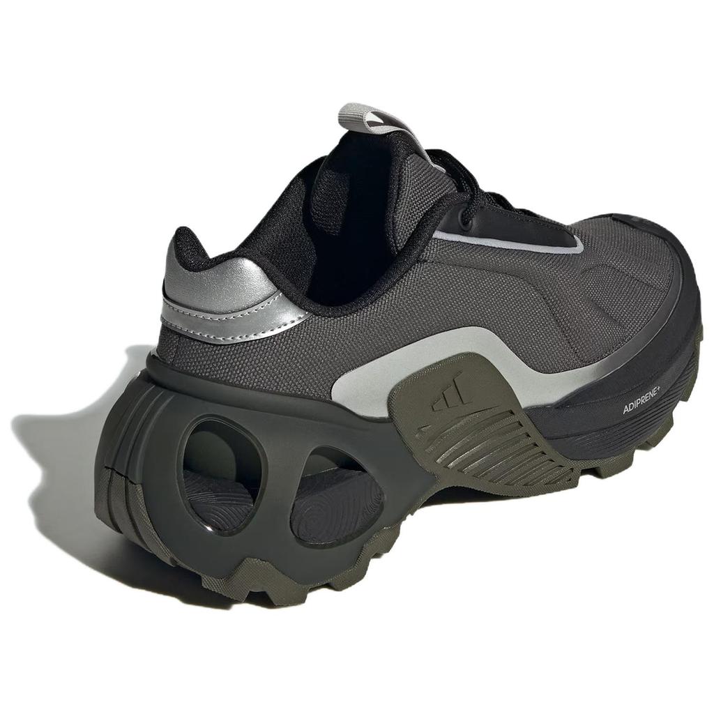 New Adidas Edge Runner Anti Slip Wear Resistant Low Top Running Shoes Unisex Gray Black JH9618