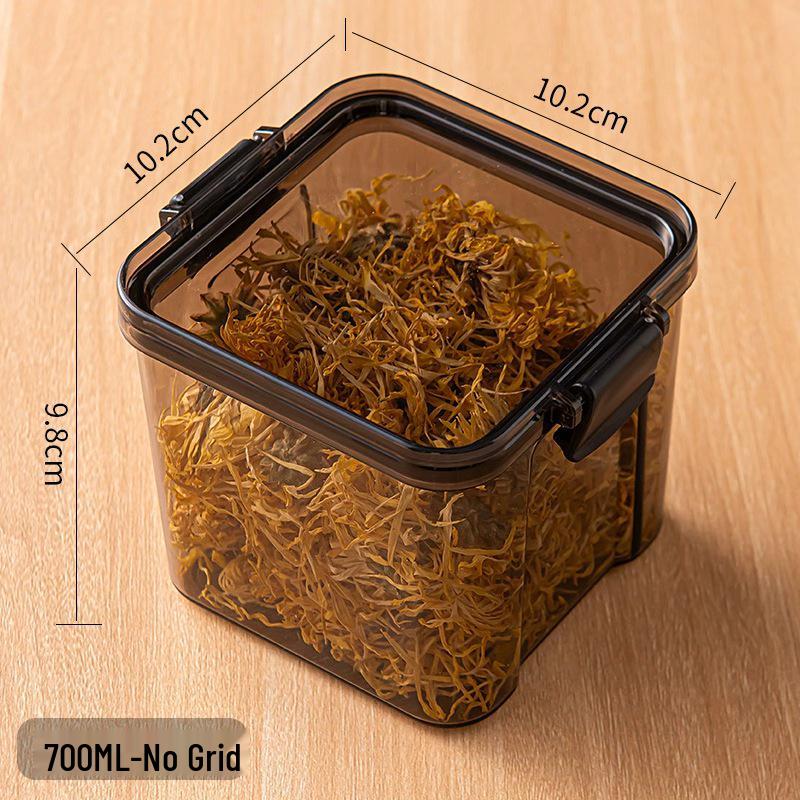 Transparent Food-Grade Plastic Storage Jar for Soups