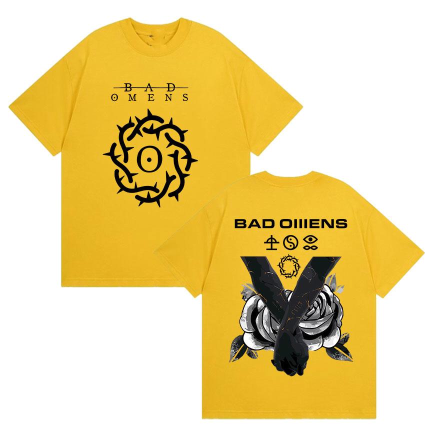 

Rock Band Bad OUnisexs Graphic T Shirt Unisexs Gothic Fashion Short Sleeve Tshirts Summer High Quality Cotton Tshirt Y2k Streetwear 4XL