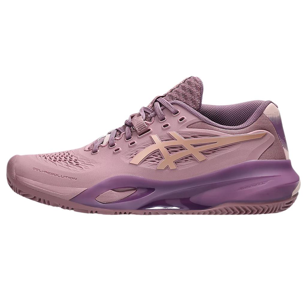 

New Asics Gel Resolution X Padel Purple Oxide Rose Gold Women s 1042A285-500 36