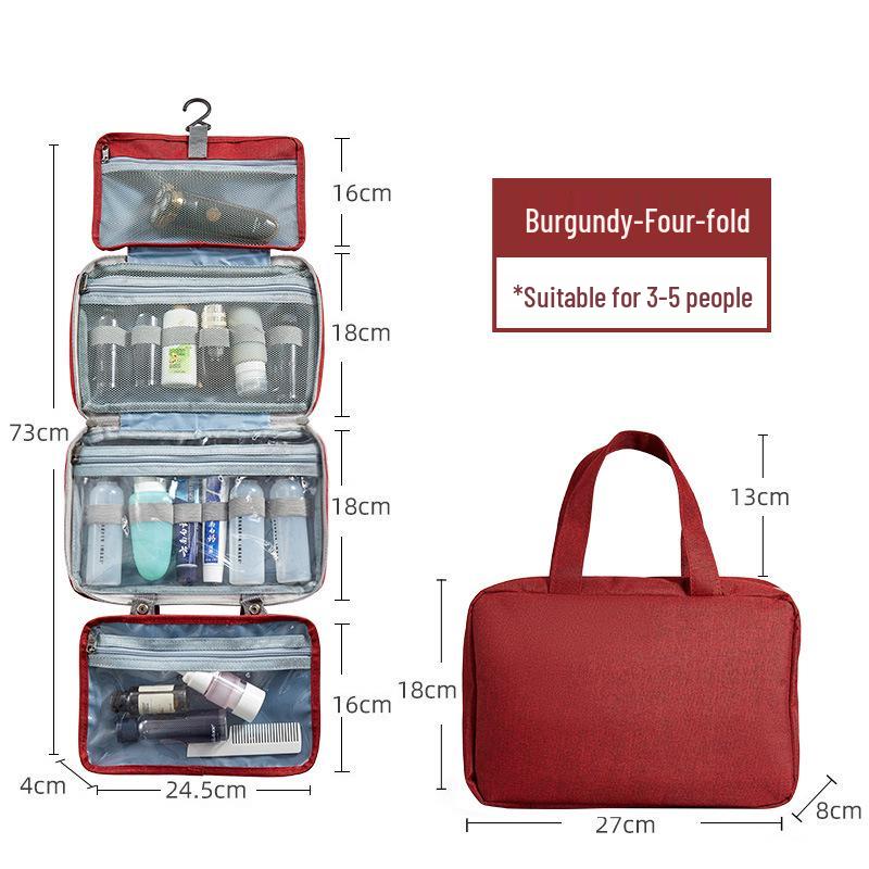 

Мужская водонепроницаемая подвесная дорожная косметичка большой вместимости - скидка 40% As Shown