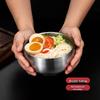 ZISIZ Double-Layer Stainless Steel Anti-Scald Bowl