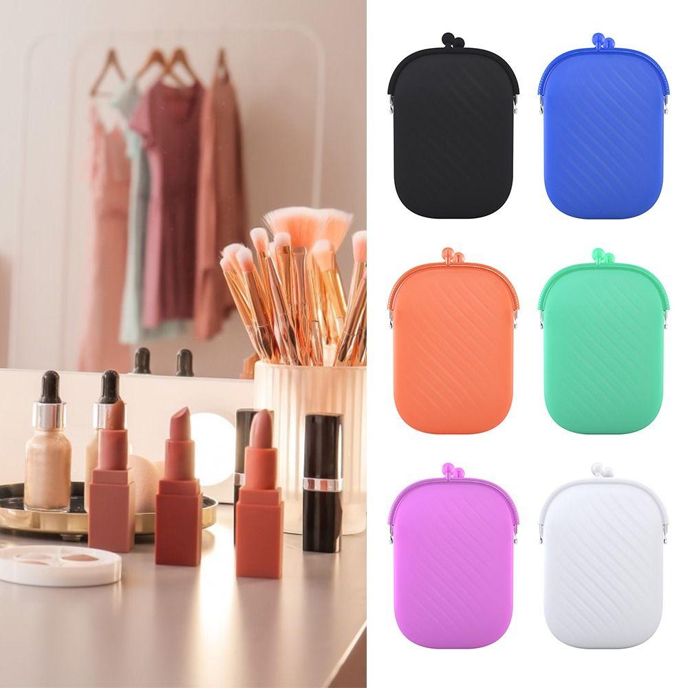 

Multi-use Cosmetic Bag Large Capacity Storage Pouch New Coin Purse чорний