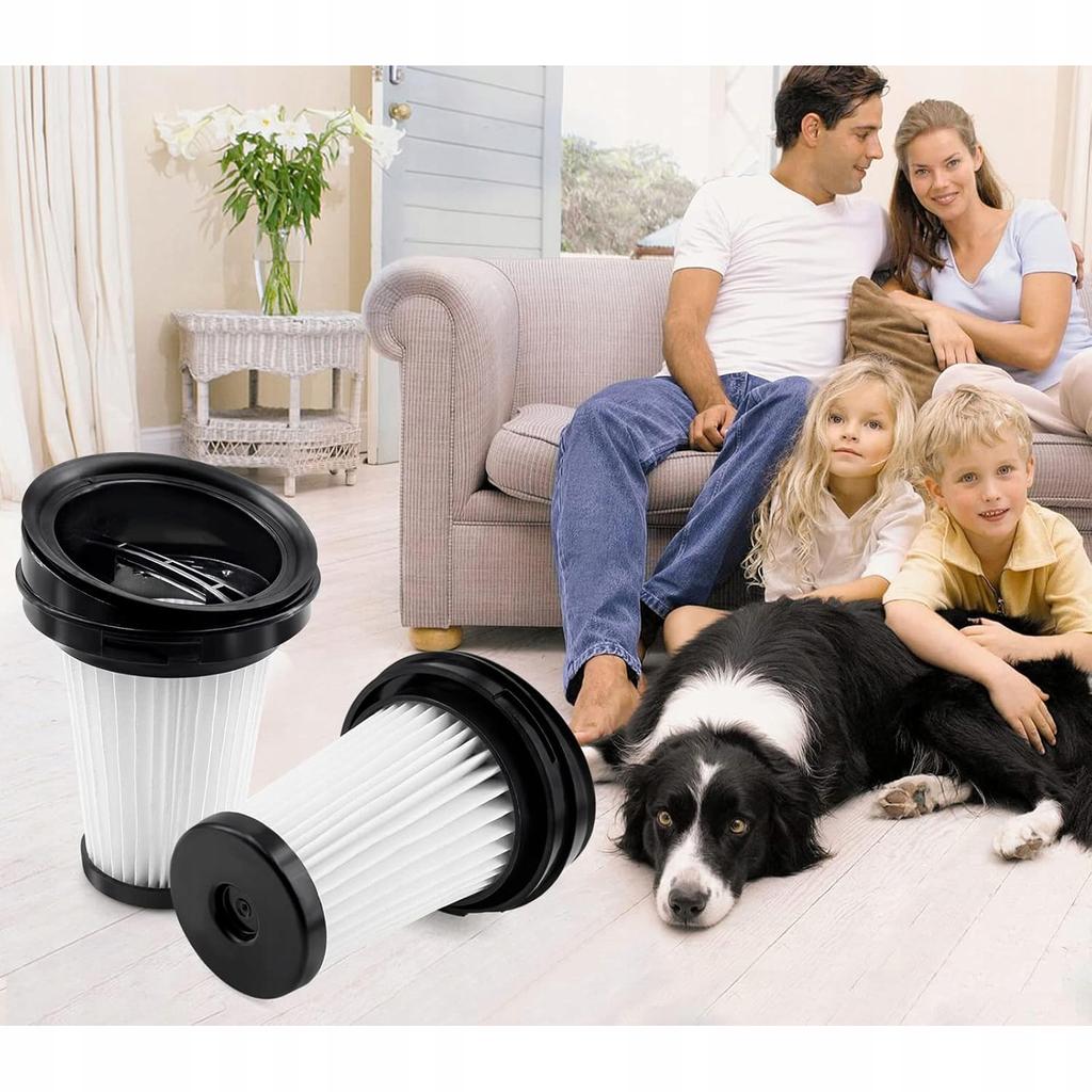 HEPA-Filter Ersatz ZR005202 Rowenta Tefal Black+Decker Set 2 Stück.