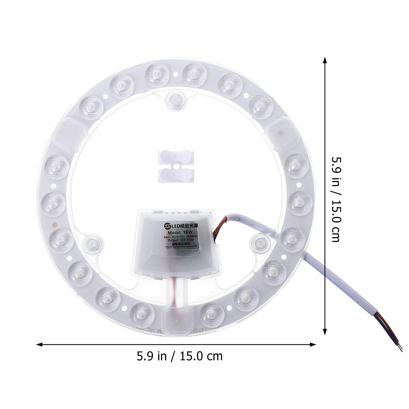 

LED Lamp Source Board for Ceiling Light Retrofit High Efficiency Vibration Resistant Magnetic Installation Round Panel for Home