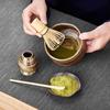 POKALOTEA Matcha Tea Set, 9-Piece Set, Tea Utensils, Matcha Bowl, Chasen, Chashaku, Chakasa, Matcha Sieve, Cotton Tea Cloth, Tea Caddy,