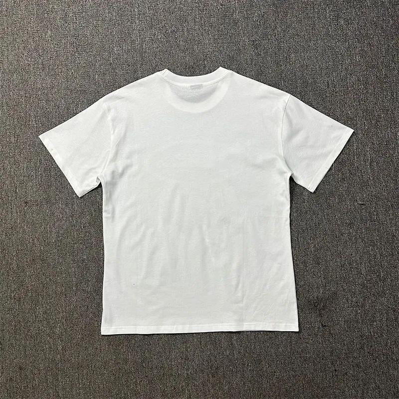 Camiseta de algodón estampada para hombre, ropa de moda urbana, estilo vanguardista, diseño retro extragrande. Adecuada tanto para hombres como para mujeres