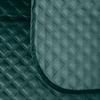 VELVI Quilted Bedspread - Deep Turquoise (Petrol) - 170x210 cm