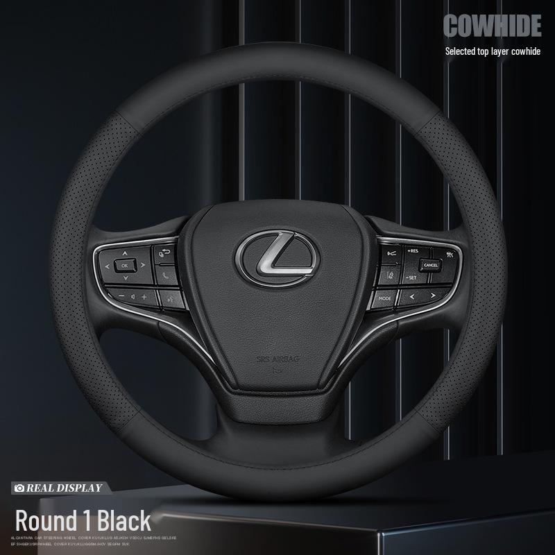 Lexus NX/ES/RX Äkta Läder Rattöverdrag
