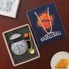 Basketball Shape Teas Cup with Handle 420ml Large Ceramic Coffee Mug Porcelain Teas Cup Gift for Friend, Family