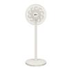 Ventilatore da terra elettrico oscillante silenzioso color cammello: Potente, Ampio Flusso d'Aria per Uso Domestico e per Dormitorio