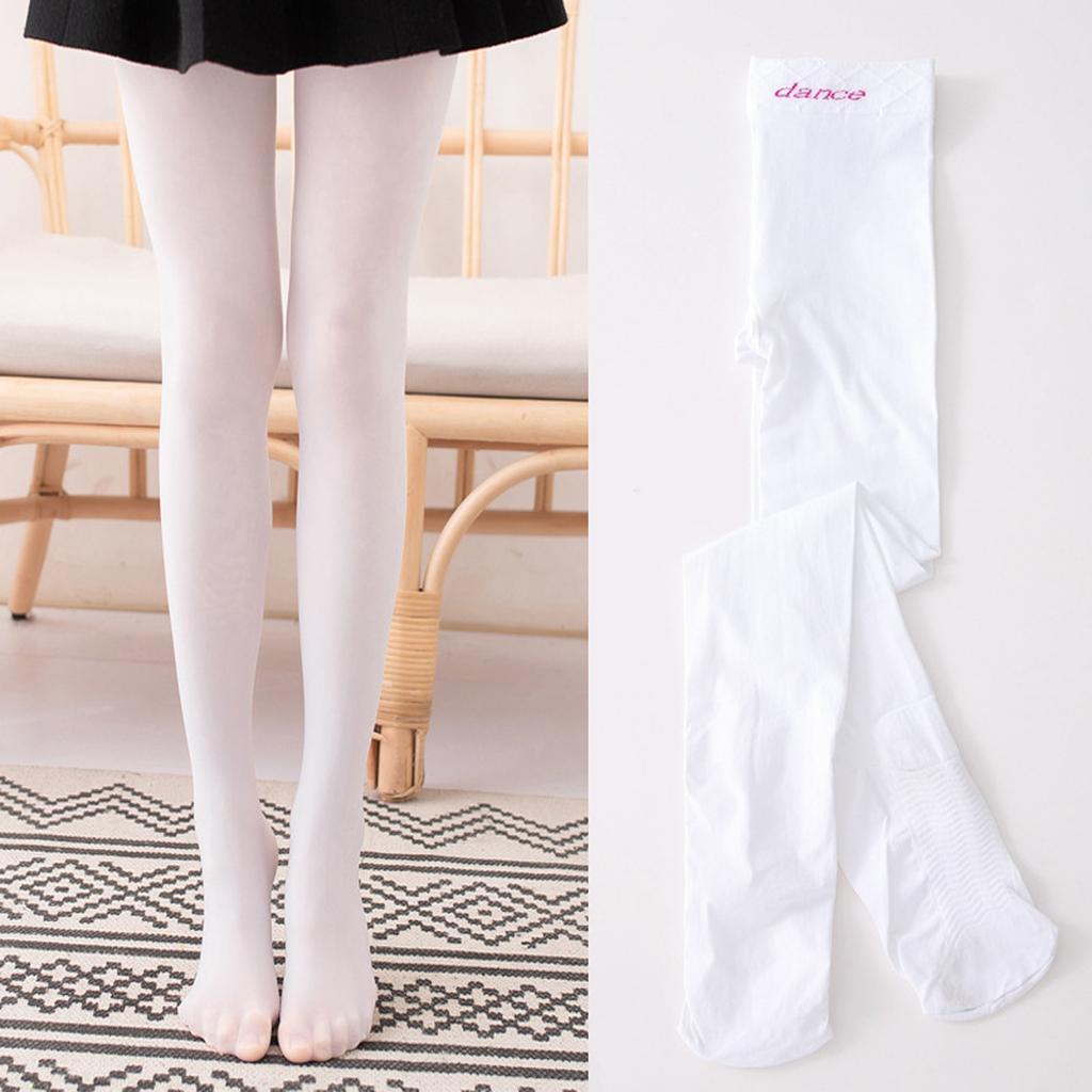 Mädchen Leggings Hose Gymnastik Kleidung Hose Einfarbig Leggings Socke