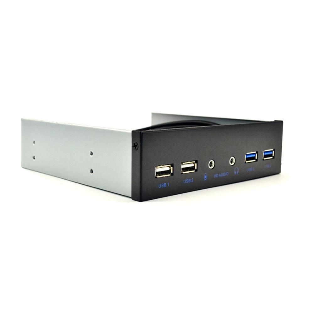 Desktop PC Case Internal Front Panel USB Hub 2 Ports Usb 3.0 And 2 Ports Usb 2.0