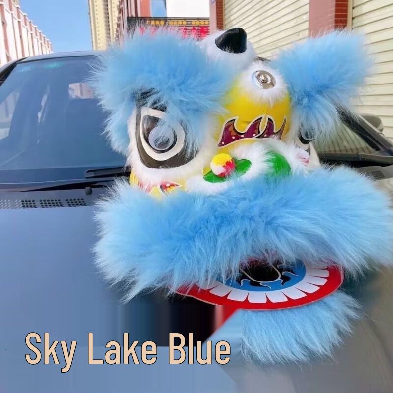 Children's Red Foshan Southern Lion Dance Sets