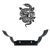 Decorative Wall Mounted Tissue Holder with Large Capacity for Living Room Bathroom Kitchen