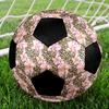 1pc Floral Leopard Outdoor Sports Football, Size 5, Comfortable And Durable Feel,Gift Yy58