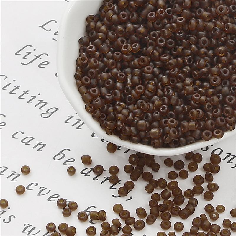 Frosted Transparent Rice Beads for DIY Bracelets, Necklaces, Hairpins, Tassels