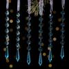 Haobei Acrylic Icicle & Snowflake Christmas Ornaments