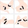 Sex Bondage Gear Wrist Thigh Cuffs Restraints Set Women Adjustable Leg Straps Handcuffs Couple Beginner SM