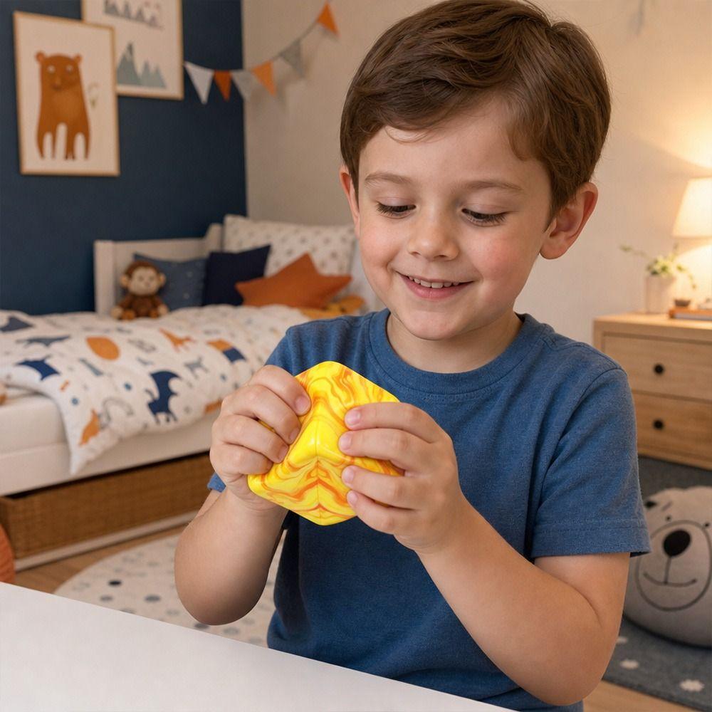 Square Squeeze Toy Maltose Stress Relief Toy Gifts Anti-stress Squeeze