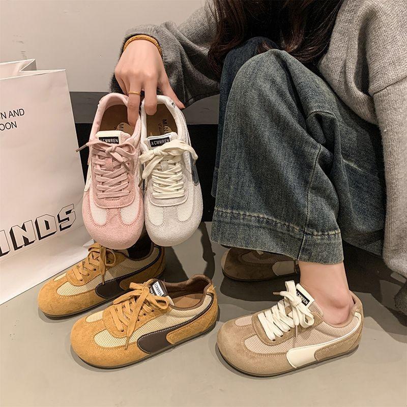 Dexun shoes 2025 spring and autumn new soft sole lightweight fashion versatile Birken comfortable casual mesh heightening women's shoes