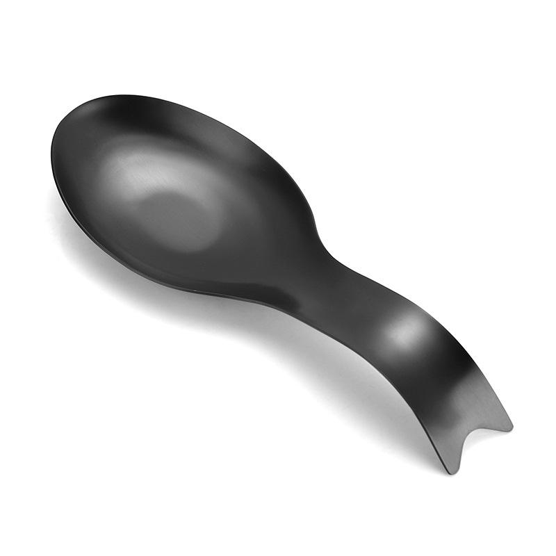 Large Stainless Steel Spoon Holder Heat-Resistant Cooking Spoon Holder Coffee Spoon Holder