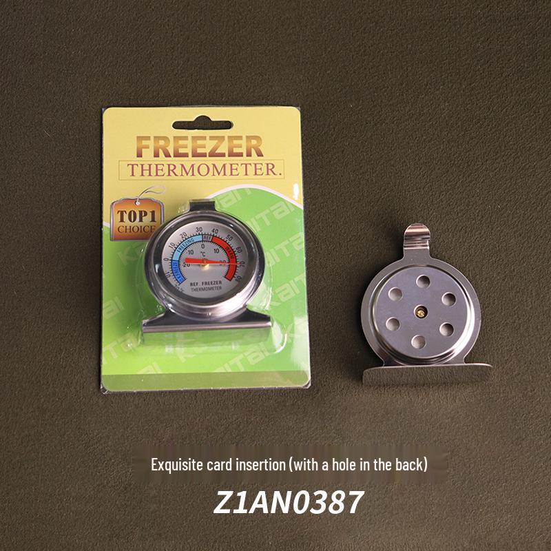 Stainless Steel Mechanical Refrigerator & Freezer Thermometer