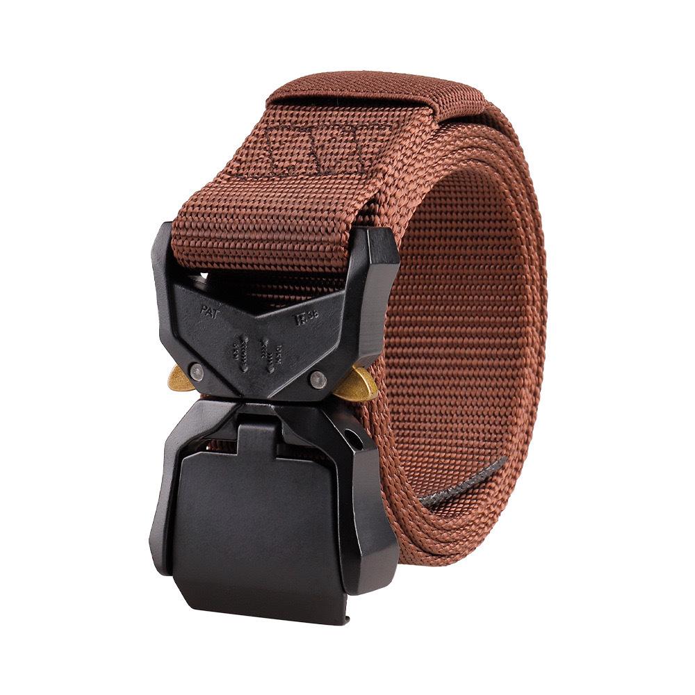 Men's Quick-Release Nylon Tactical Belt with Alloy Buckle