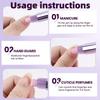 Nail Care Pen Cuticle Remover Hangnail Repair Tool Damaged Nail Treatment File Nourishing Oil for Nail Edge Moisturizing