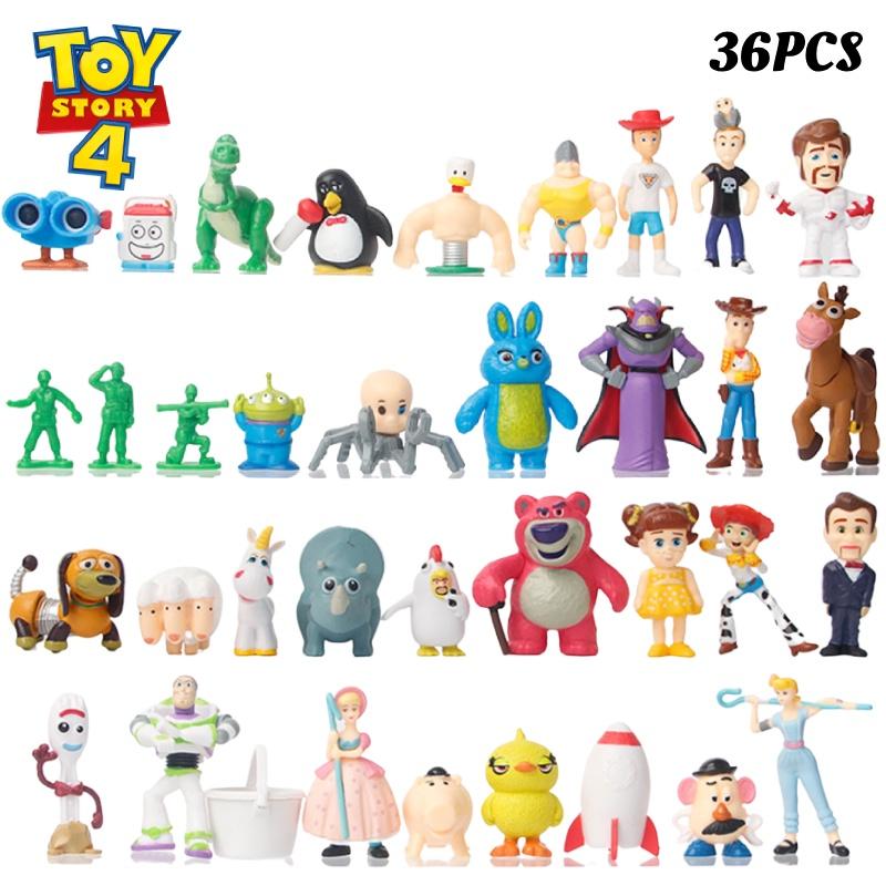 Toy Story 4 Collectible Figures Set Includes Woody, Buzz Lightyear, And More!