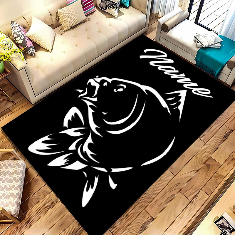Custom Personalization Nash Logo Area Rug - Perfect For Kitchen, Bathroom,Laundry Room Decor Large Size Available,Gift All Seasons