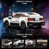 Creative MOC Car City Racing Vehicle Retro Speed Car Rally Building Blocks Bricks Ornament Toys For Kids Adults Birthday Gifts