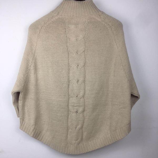 Maglioni da donna in tinta unita in cotone a maniche lunghe con scollo a V alla moda da donna taglie forti e maglioni lavorati a maglia autunnali da donna