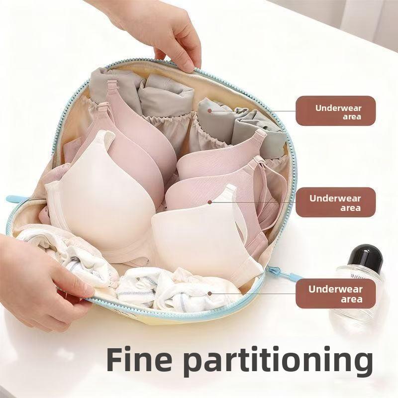 Fashion Portable Underwear Panties Storage Bag Light Luxury Travel Storage Bag Clothing Organizing Storage Bag