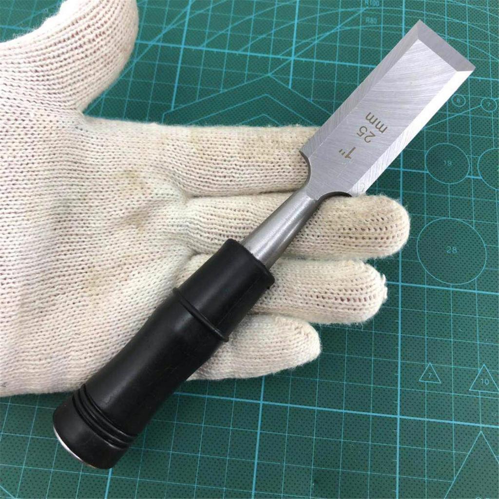 Beech Handle High Carbon Steel Woodworking Chisel Set - Flat & Semicircular