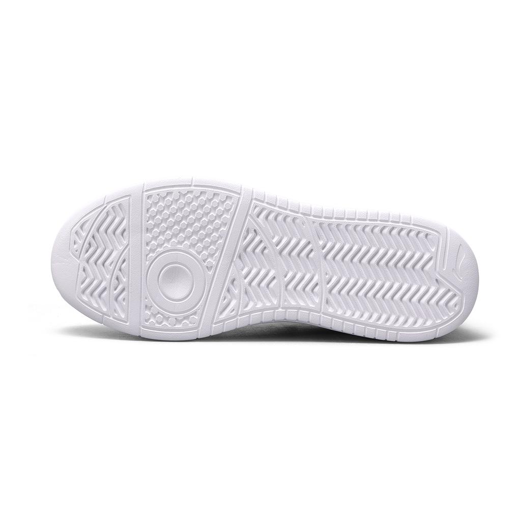 Li Ning Chuyun Versatile Trendy Lightweight Breathable Height Increasing Low Top Skate Shoes Men Sneakers Standard-White AGCV189-2